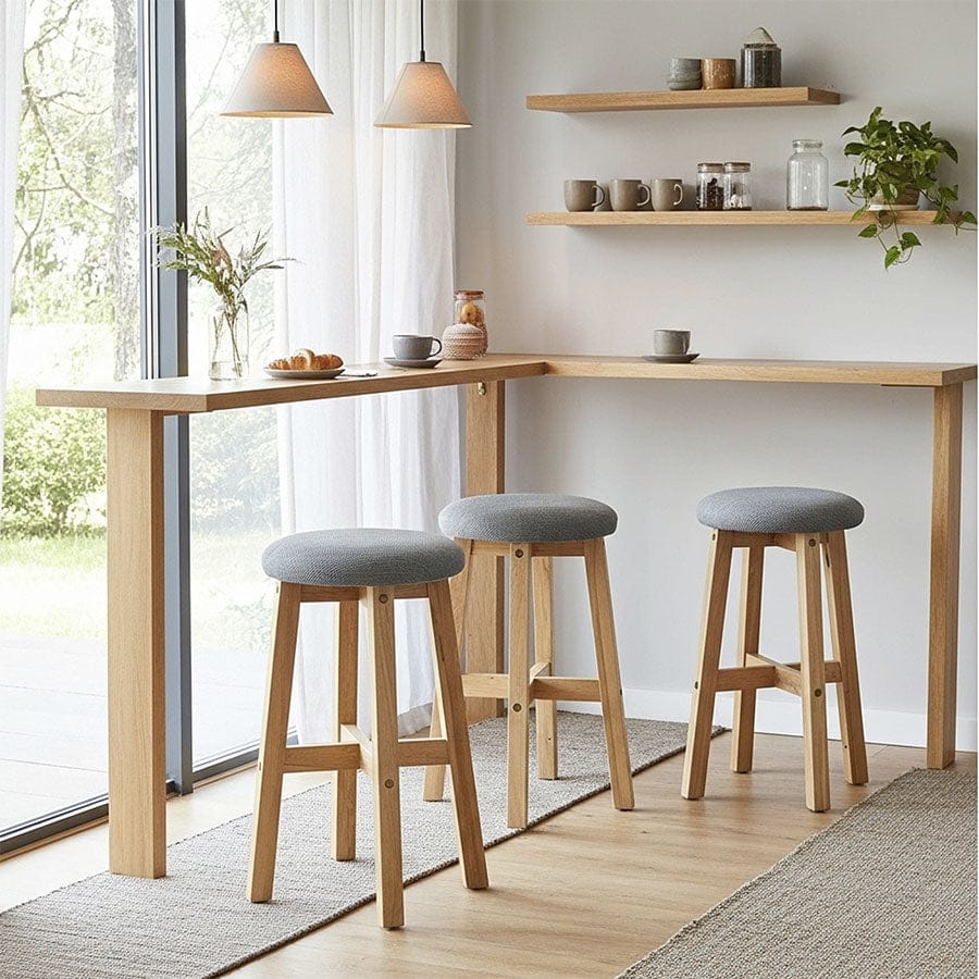 Jeon Round Stool - Image 4