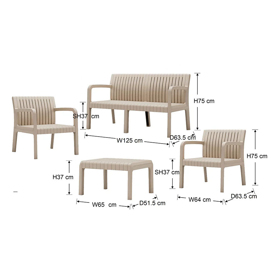 Jeremy Outdoor Sofa Set - Image 21