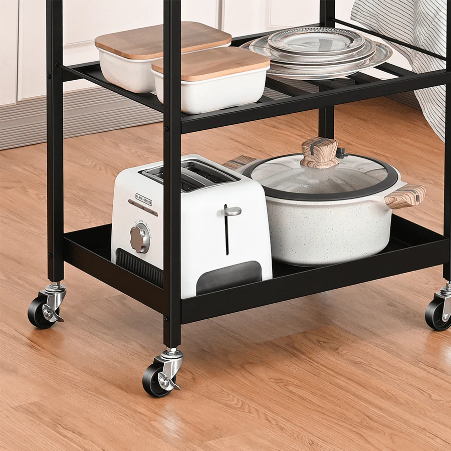 Jerrico Kitchen Island on Wheels - Image 4