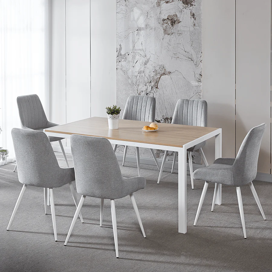 Jimmi 6 Seater Dining Table - Image 3