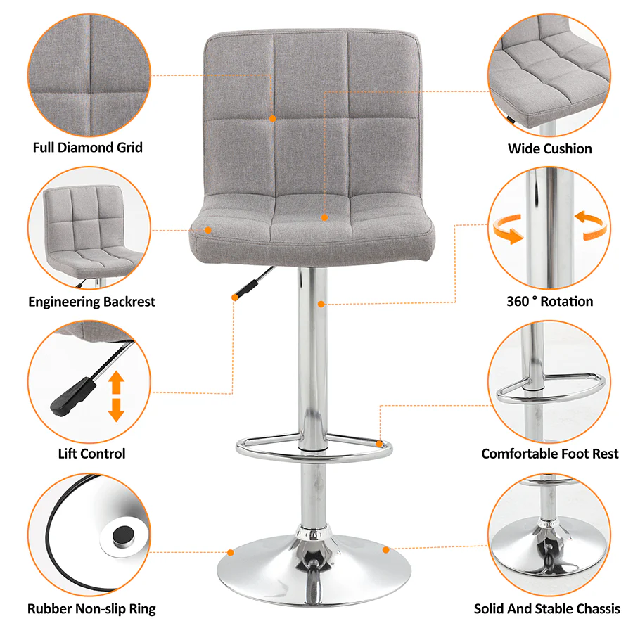 Jon Bar Chair - Image 22