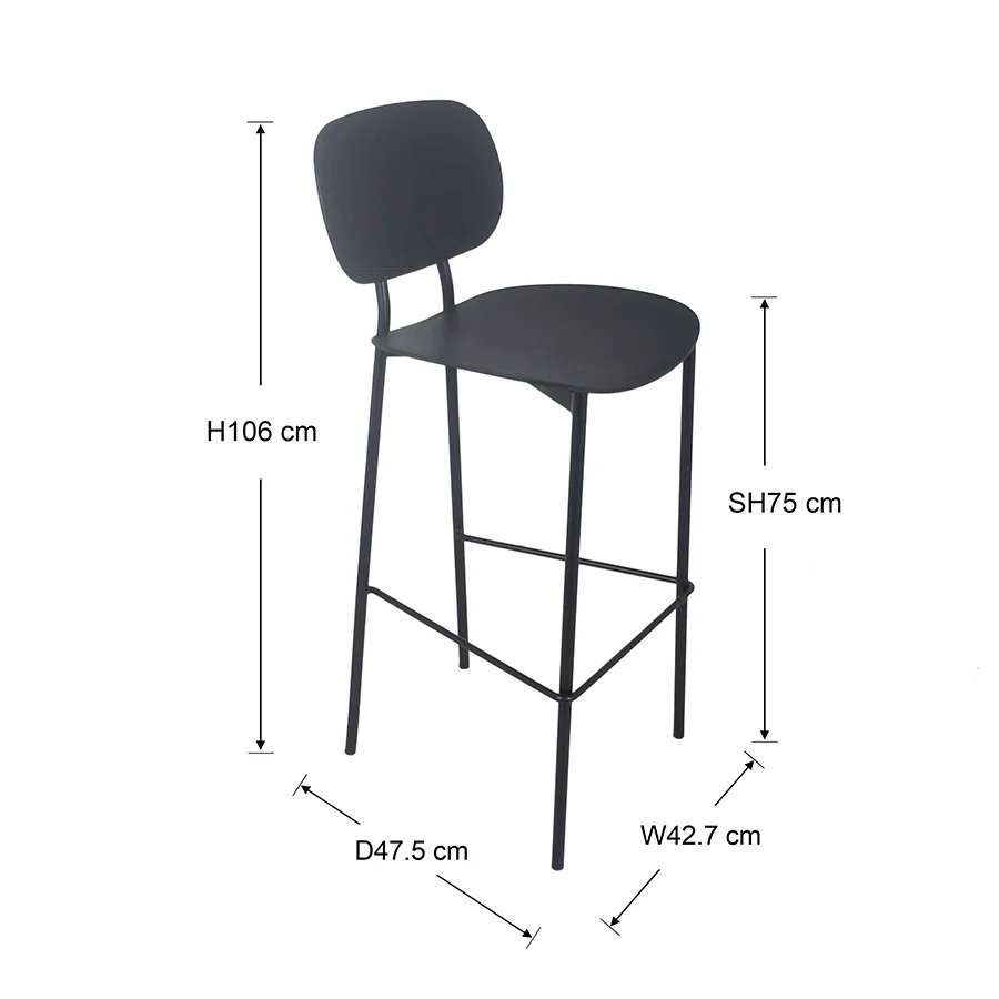 Jorge Bar Chair - Image 7