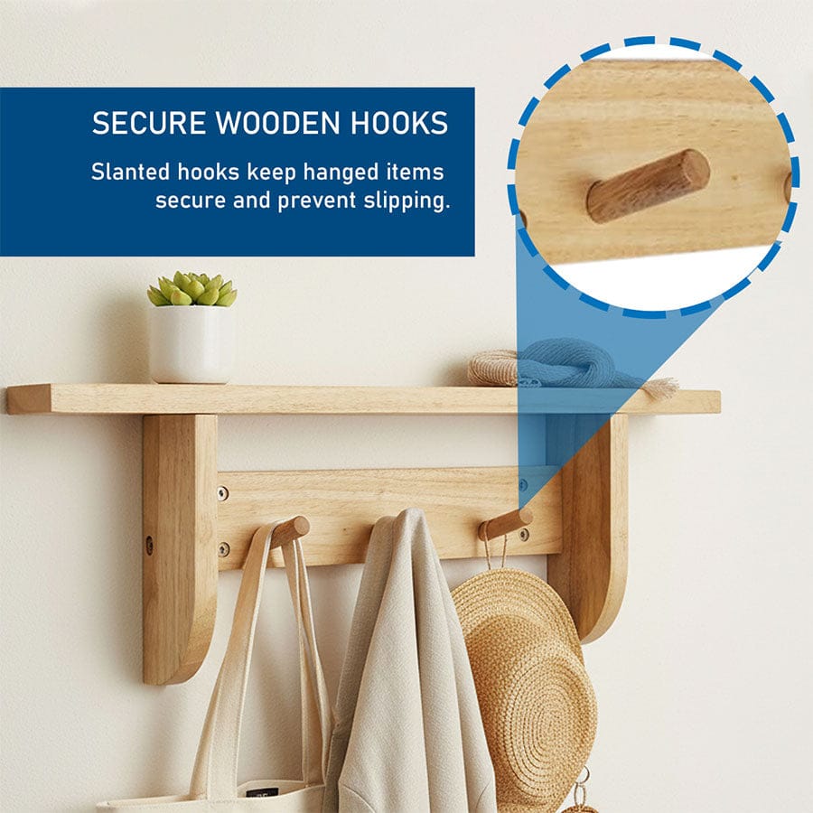 Jules Wall Hook with Shelf - Image 9