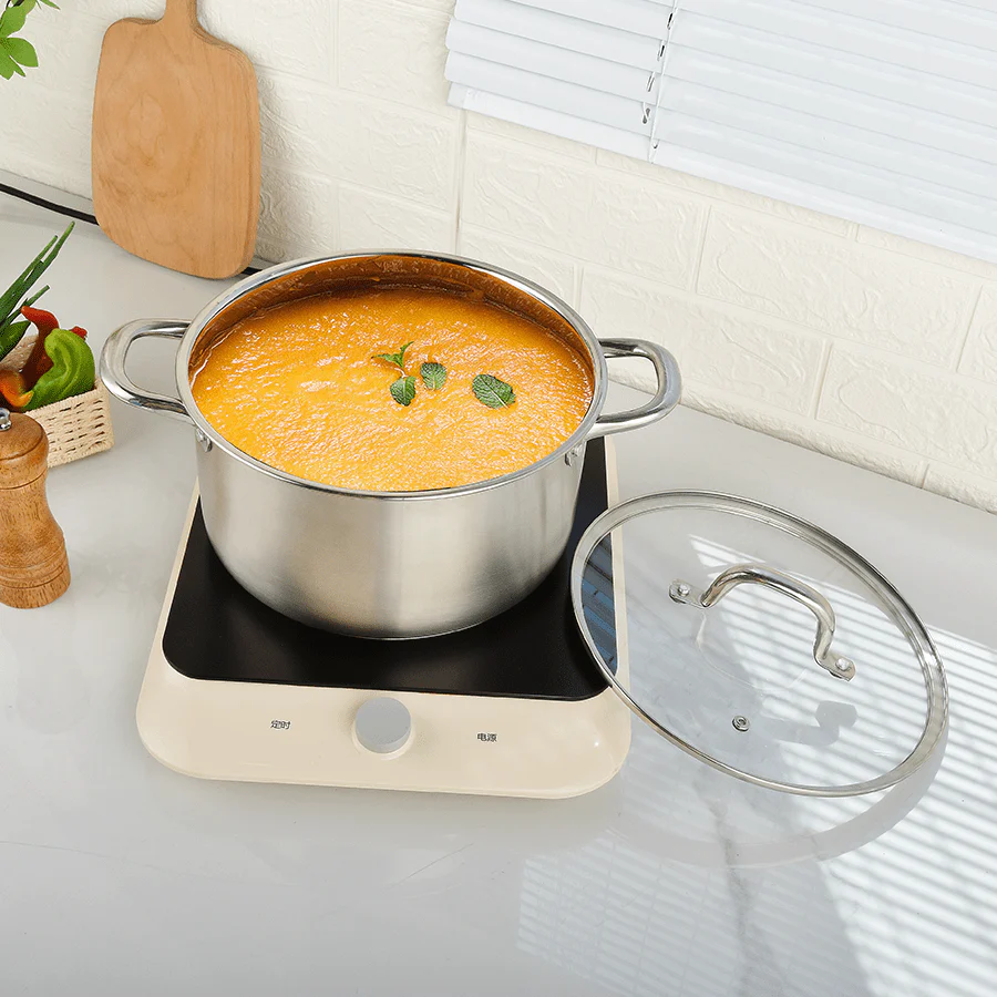 Kai Stainless Steel Soup Pot with Lid - Image 10