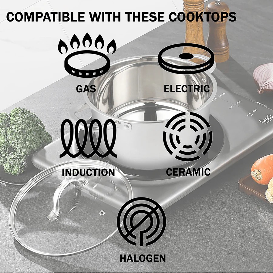 Kai Stainless Steel Soup Pot with Lid - Image 11