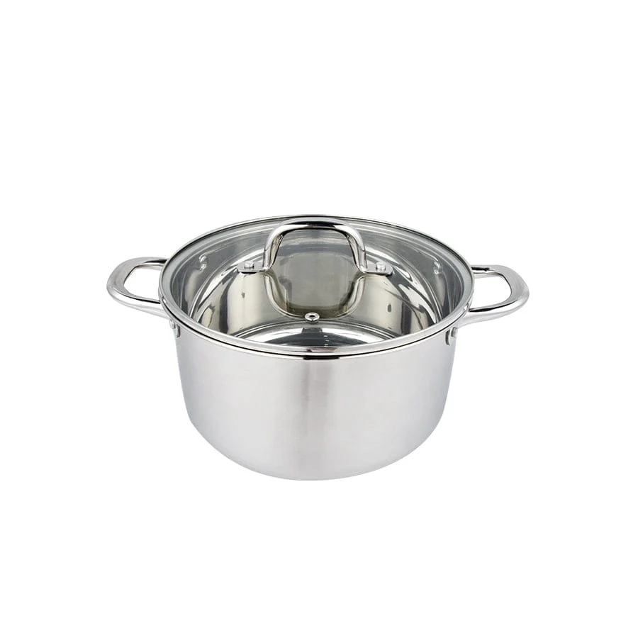 Kai Stainless Steel Soup Pot with Lid - Image 4