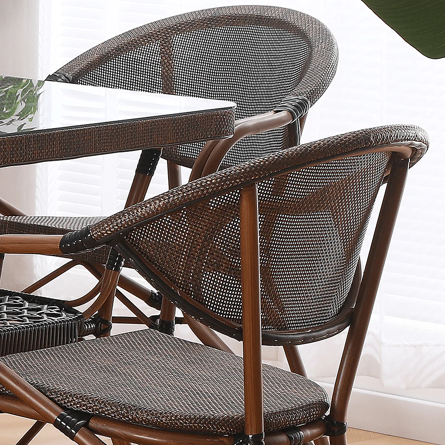 Kairi 4 Seater Outdoor Dining Set - Image 6