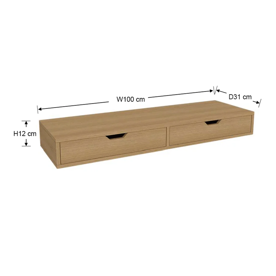 Katie Hanging Shelf with Drawer - Image 42