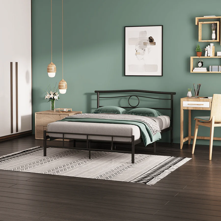 Kenjie Black Metal Bed - Image 18