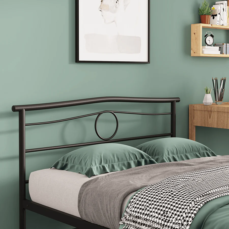 Kenjie Black Metal Bed - Image 19