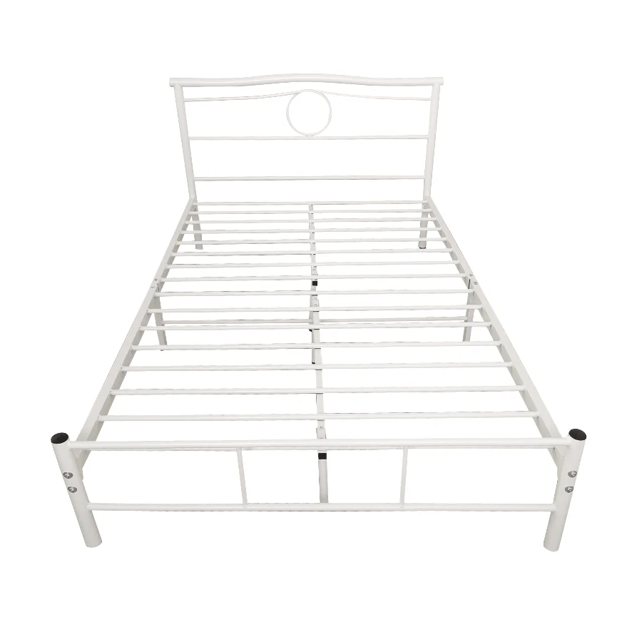 Kenjie White Metal Bed - Image 24