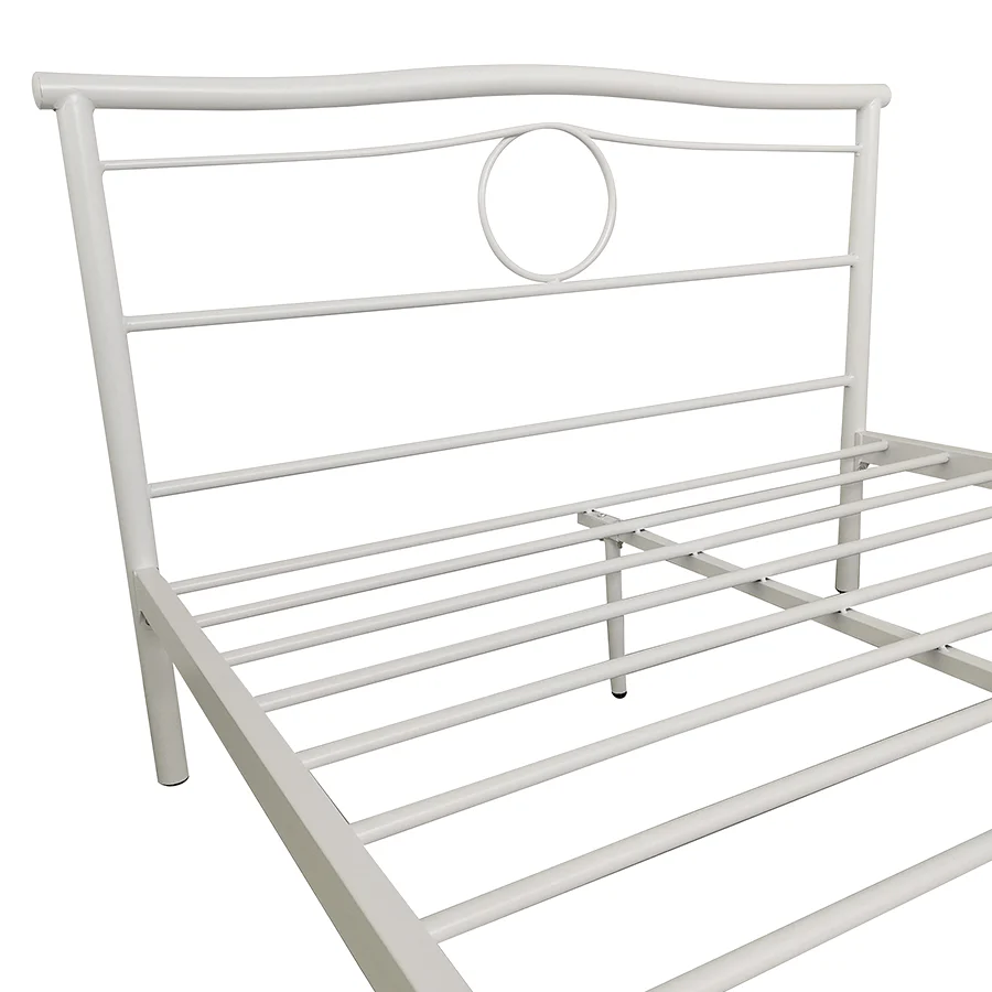 Kenjie White Metal Bed - Image 25