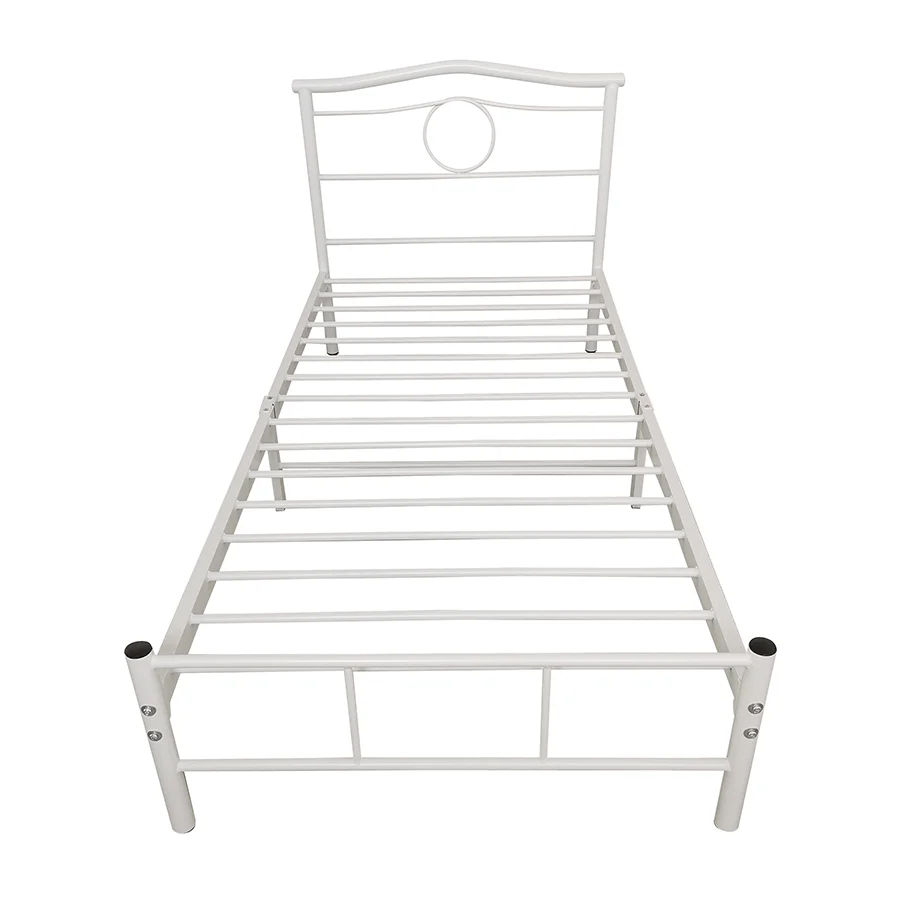 Kenjie White Metal Bed - Image 34
