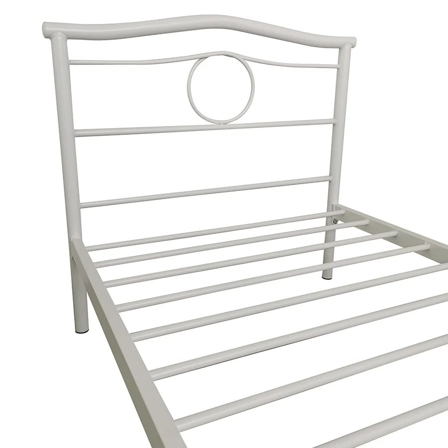 Kenjie White Metal Bed - Image 35