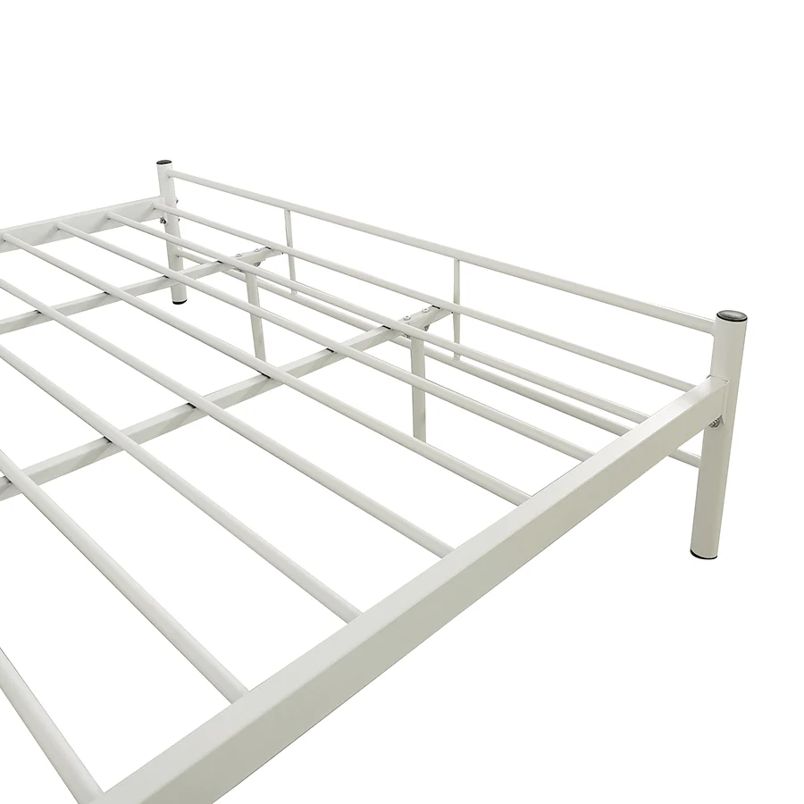 Kenjie White Metal Bed - Image 7