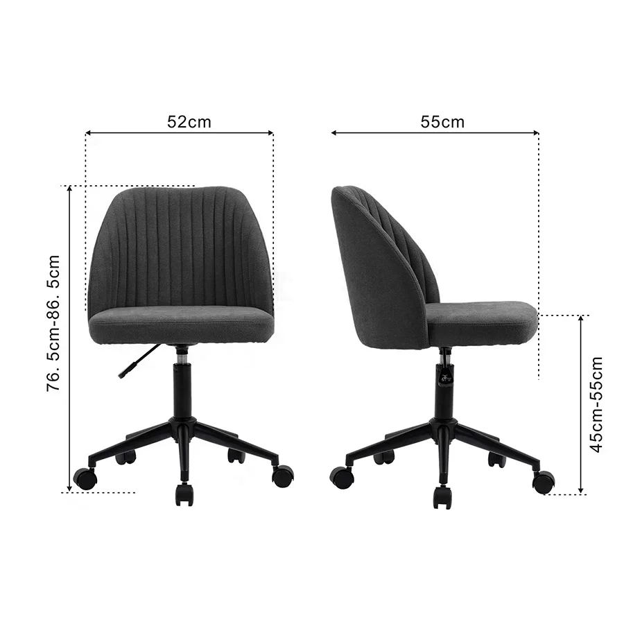 Kevin Low Back Office Chair - Image 12
