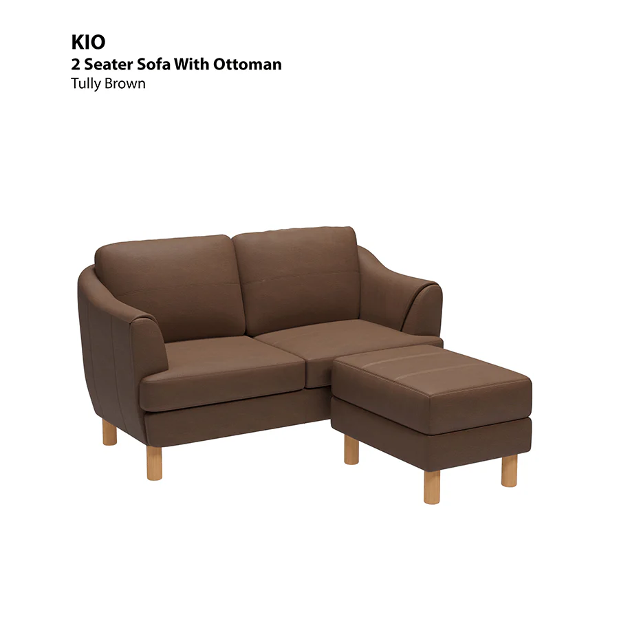Kio 2 Seat with Ottoman Sofa - Image 15