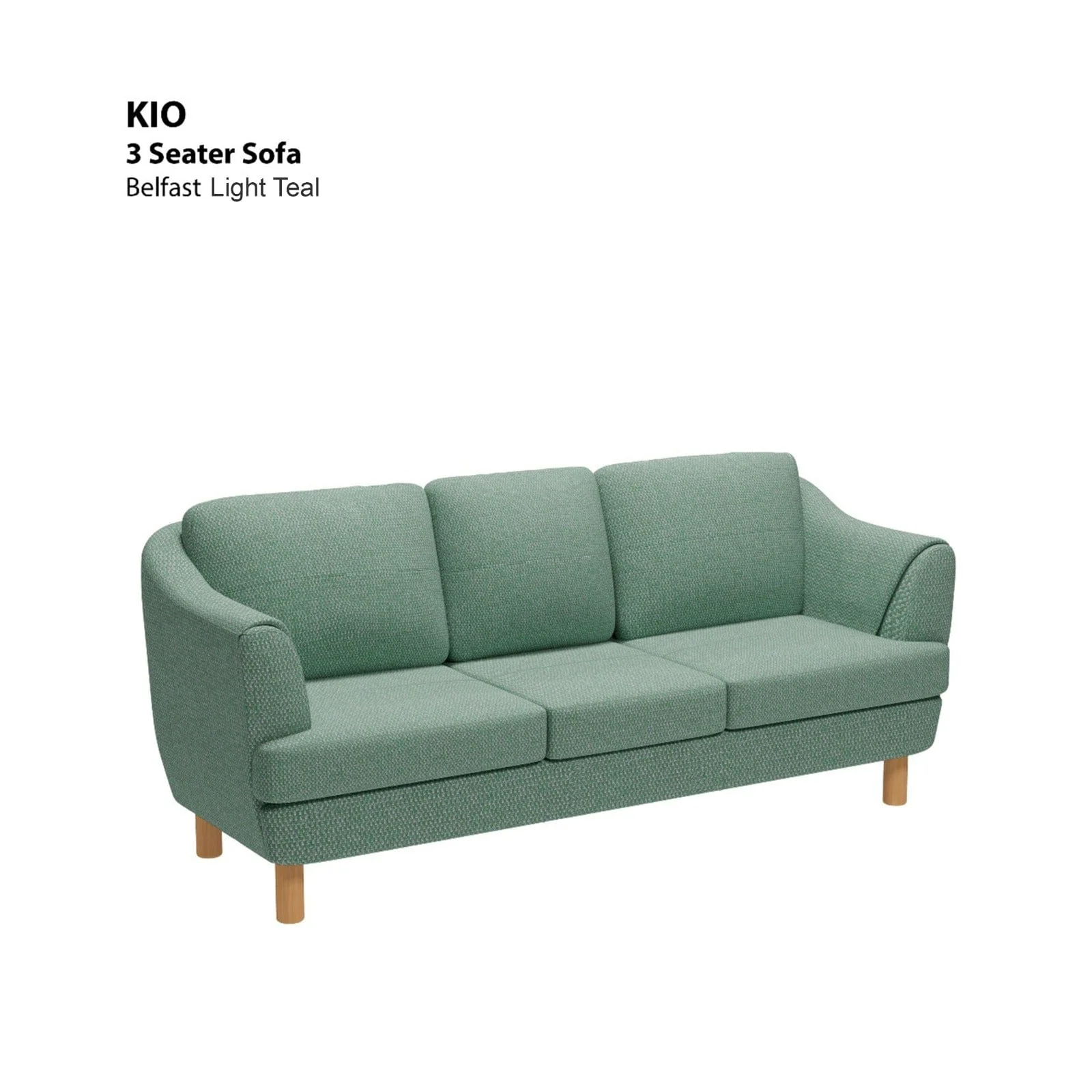 Kio 3 Seater Sofa - Image 10