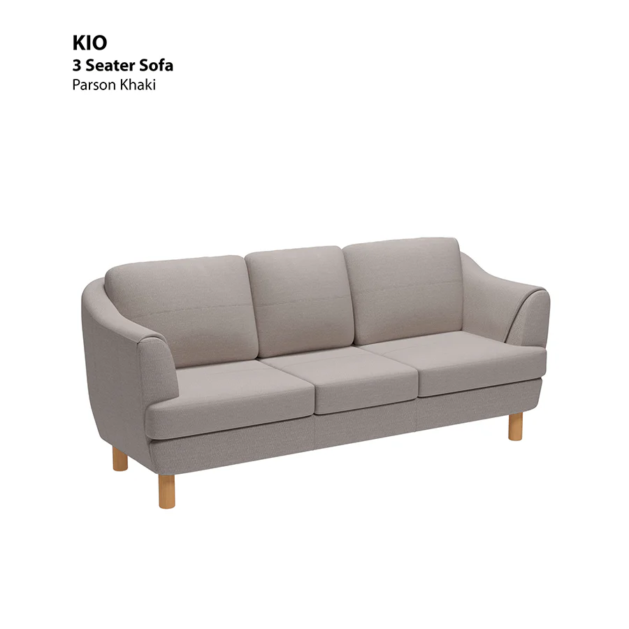 Kio 3 Seater Sofa - Image 4