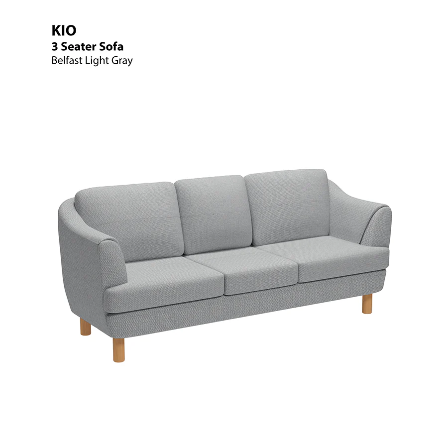 Kio 3 Seater Sofa - Image 6