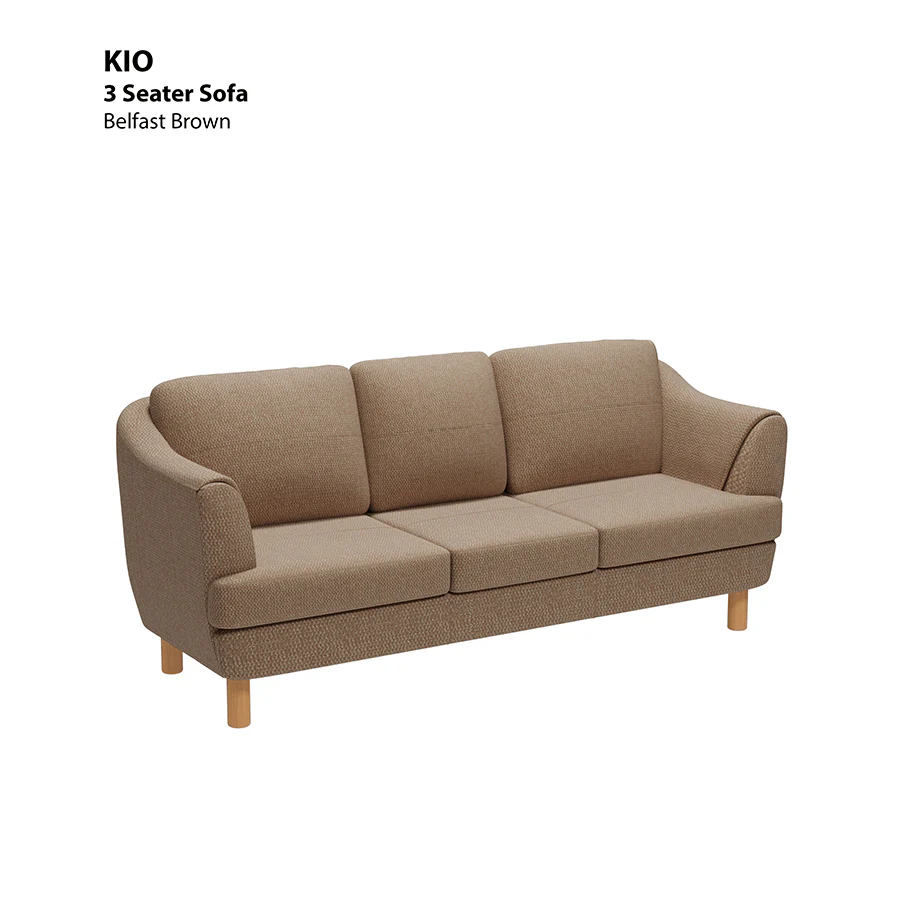 Kio 3 Seater Sofa - Image 8