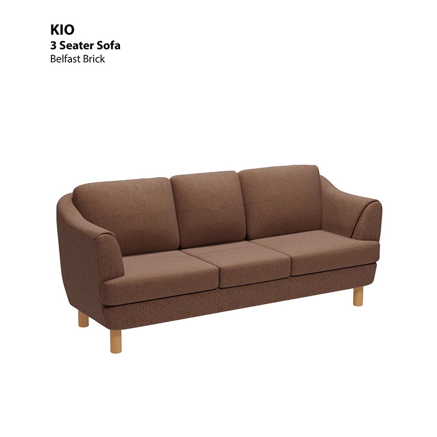 Kio 3 Seater Sofa - Image 9