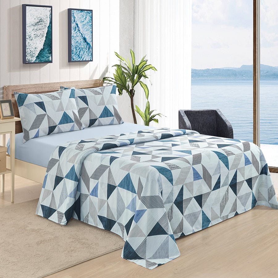 Kriss Comfort Printed 4pc Sheet Set - Image 2