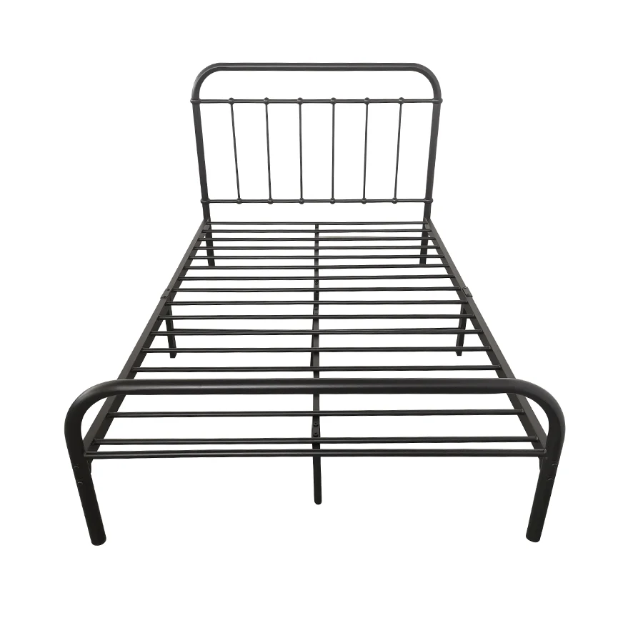 Kumi Black Metal Bed - Image 19
