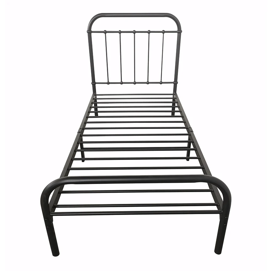 Kumi Black Metal Bed - Image 26