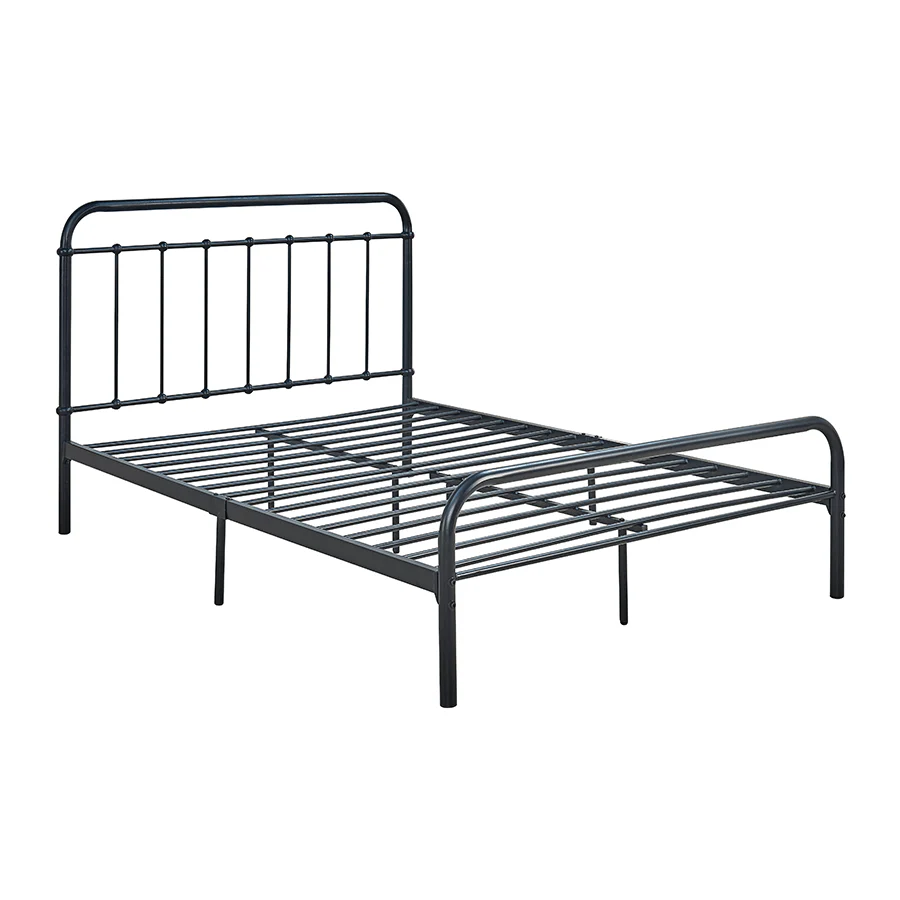 Kumi Black Metal Bed - Image 8