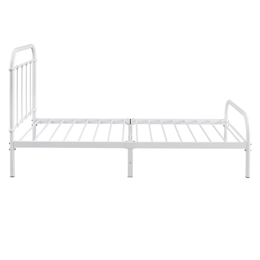 Kumi White Metal Bed - Image 26