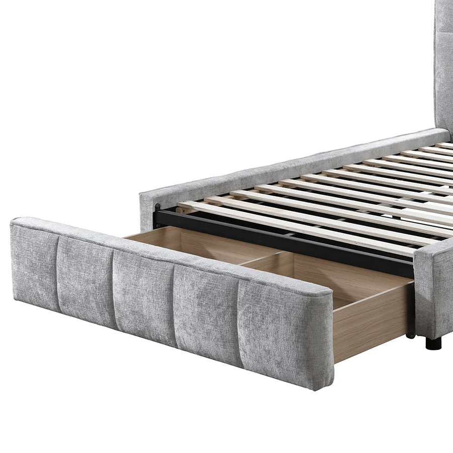 Lamont with 2 Drawer Upholstered Bed - Image 8