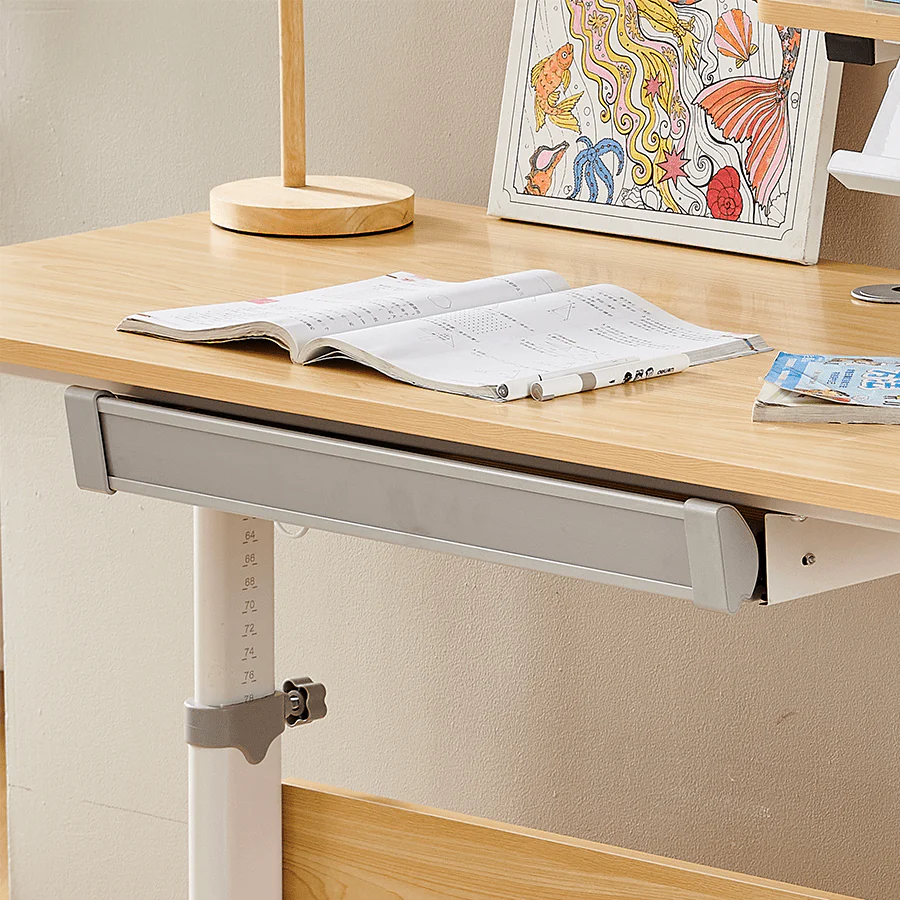 Lavita Adjustable Desk with Shelf - Image 4