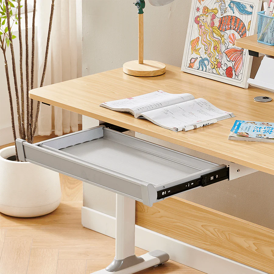 Lavita Adjustable Desk with Shelf - Image 5