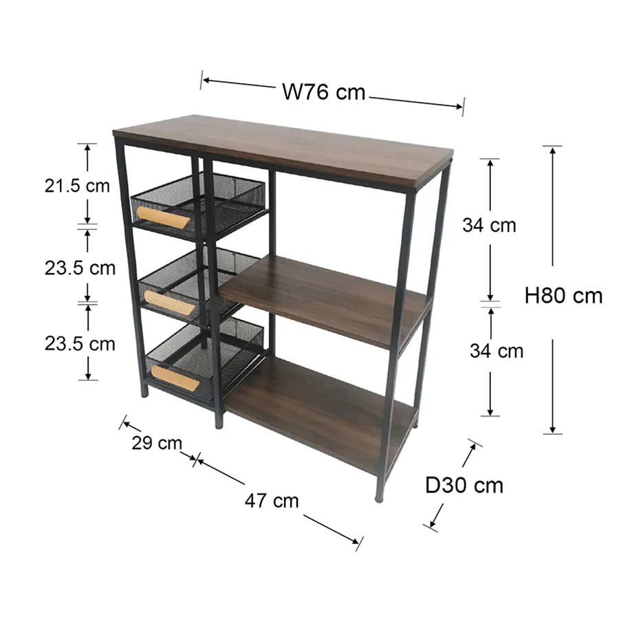 Lavonn Shelving Rack - Image 23