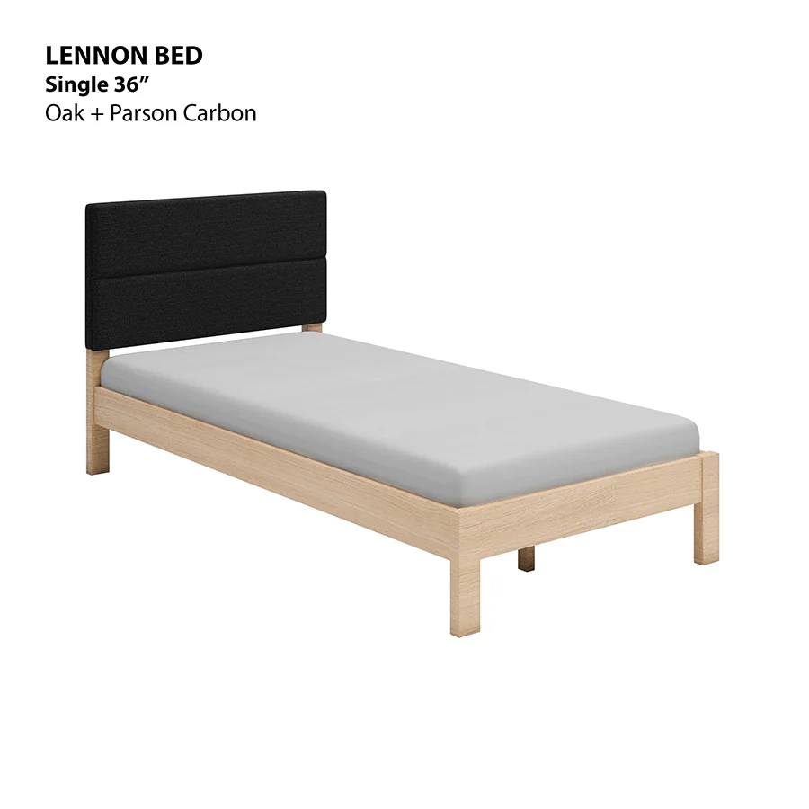 Lennon 36x75" Bed - Oak - Image 5