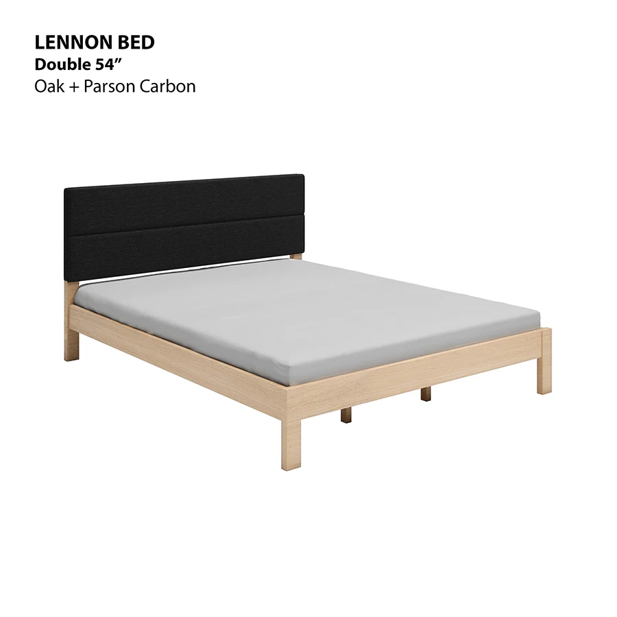 Lennon 54x75" Bed - Oak - Image 4