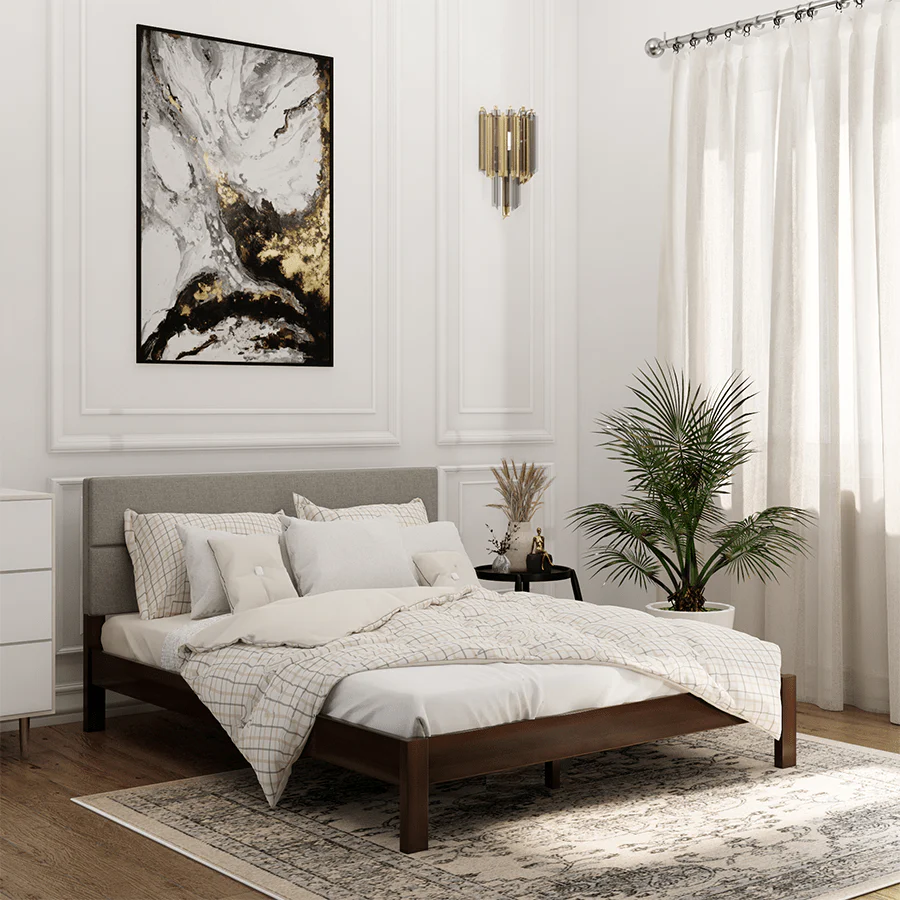 Lennon 54x75" Bed - Walnut Brown - Image 6