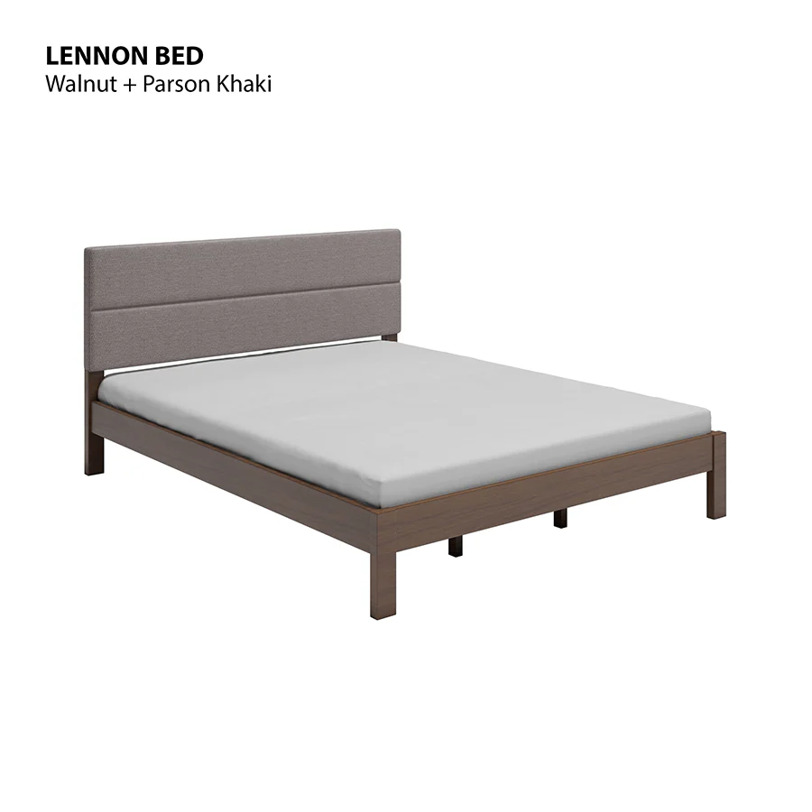 Lennon 60x75" Bed - Walnut Brown - Image 3