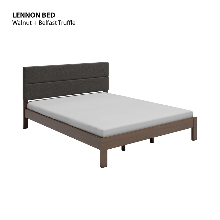 Lennon 72x75" Bed - Walnut Brown - Image 5