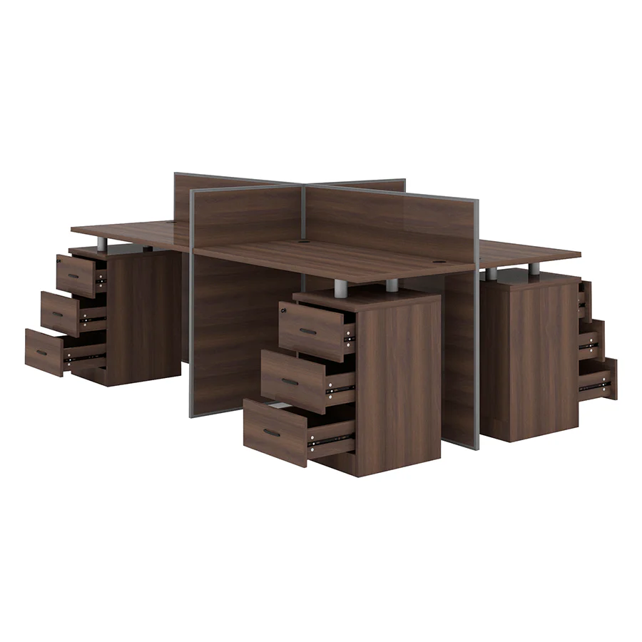 Lexi Partition with 4 Fixed Drawers - Image 19
