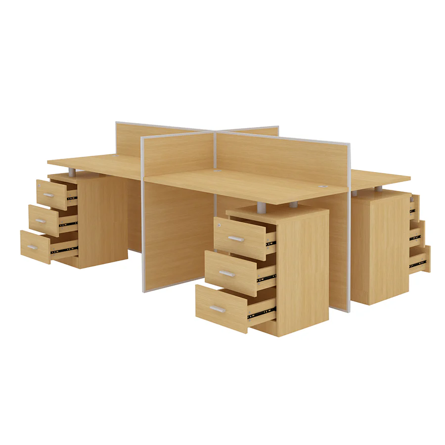 Lexi Partition with 4 Fixed Drawers - Image 7