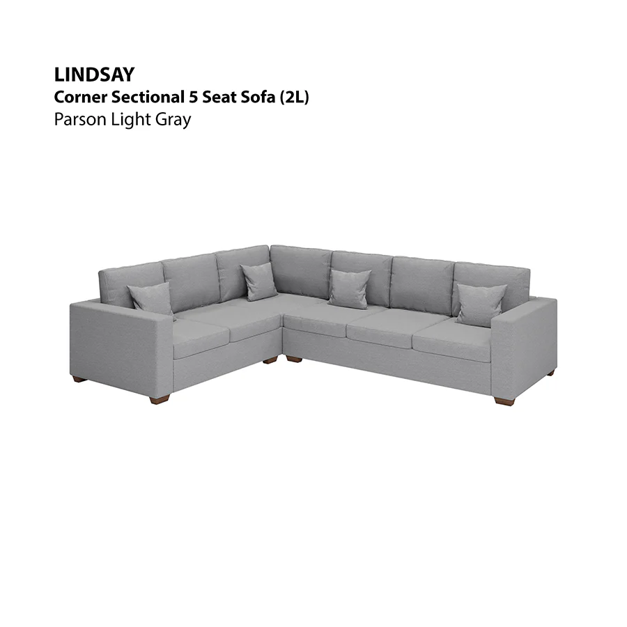 Lindsay Corner Sectional 5 Seat (2L) Sofa - Image 3