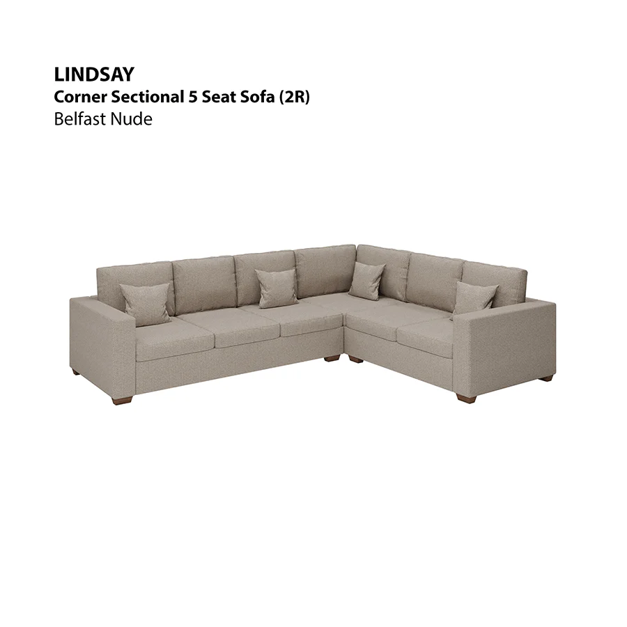 Lindsay Corner Sectional 5 Seat (2R) Sofa