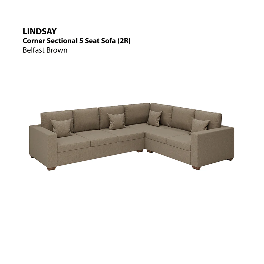 Lindsay Corner Sectional 5 Seat (2R) Sofa - Image 8