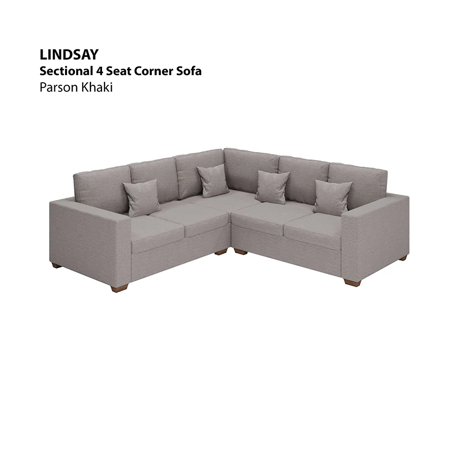 Lindsay Sectional 4 Seat Corner Sofa - Image 3