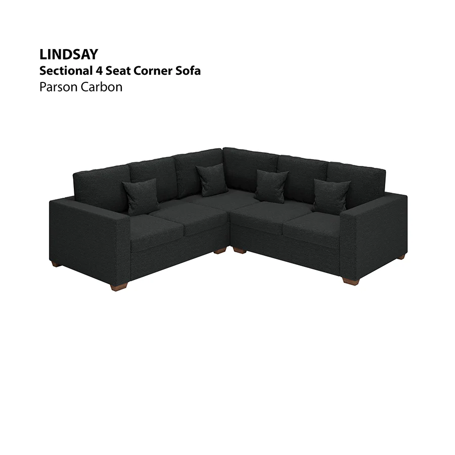 Lindsay Sectional 4 Seat Corner Sofa - Image 5