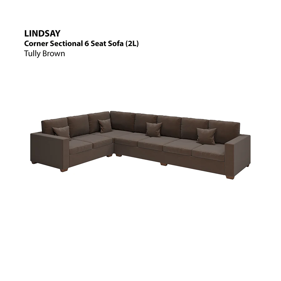 Lindsay Sectional 6 Seat (2L) Sofa - Image 15
