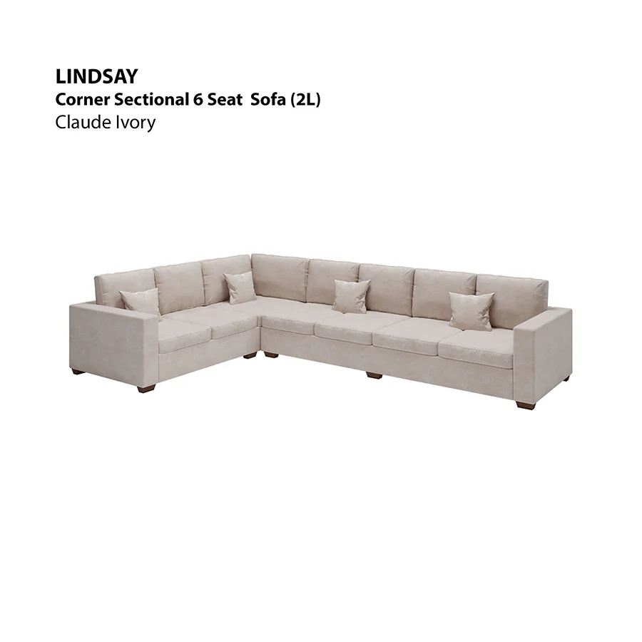 Lindsay Sectional 6 Seat (2L) Sofa - Image 18
