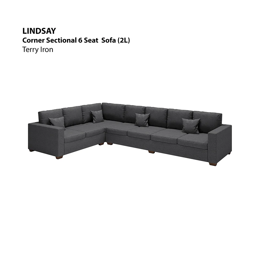 Lindsay Sectional 6 Seat (2L) Sofa - Image 22